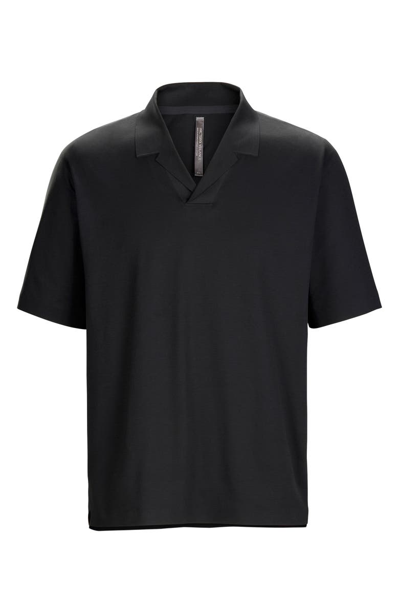 Veilance Metron Performance Polo, Alternate, color, Black