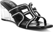 LONDON RAG Caqueta Clear Heel Sandal