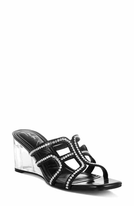Caqueta Clear Heel Sandal