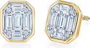 Kwiat Sunburst Diamond Stud Earrings