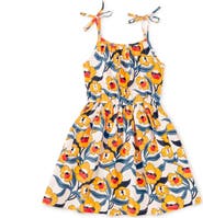Tea Collection Tie Shoulder Twirl Dress