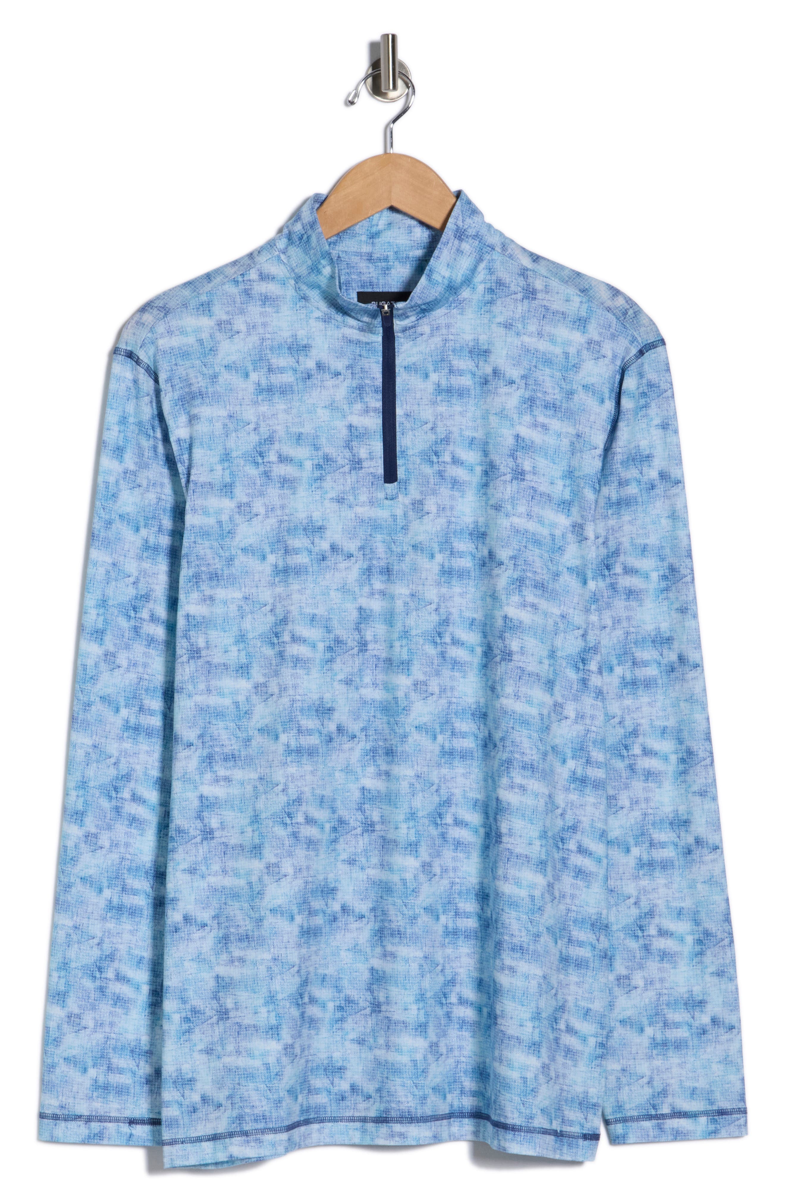 Bugatchi Quarter Zip Performance Pullover