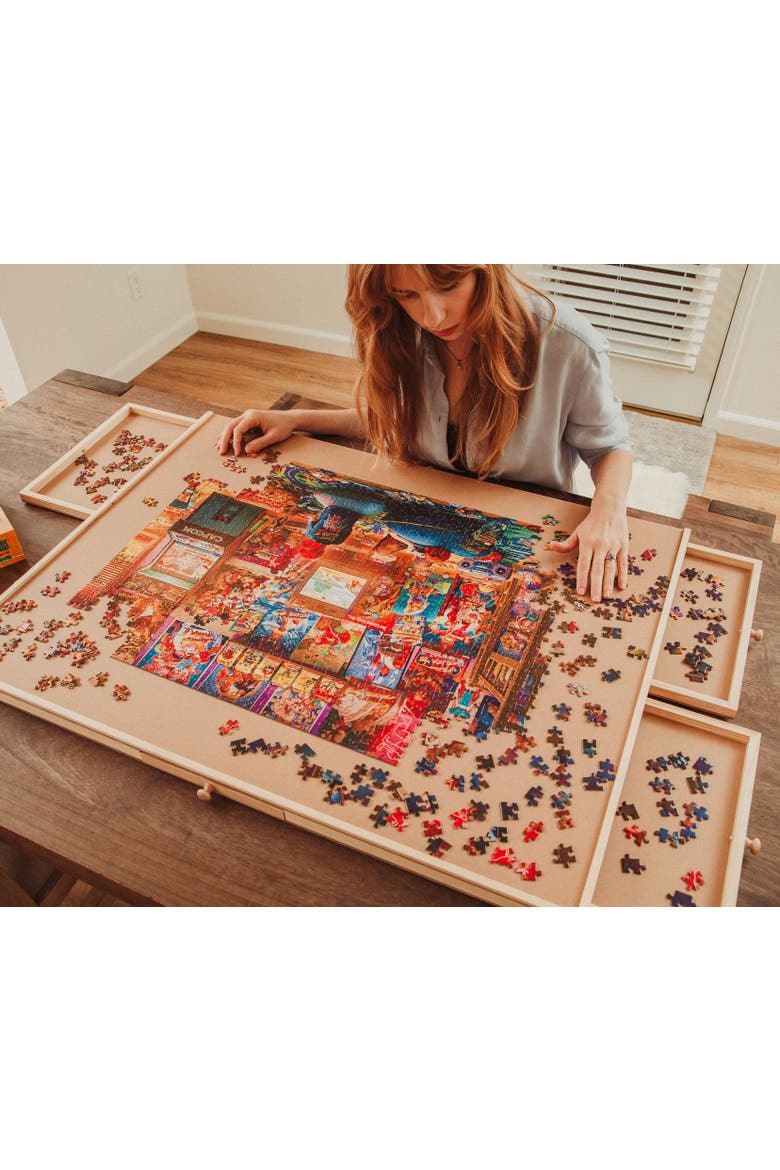 Street Fighter Meet the New Challengers 1000 Piece Jigsaw Puzzle, Alternate, color, Multi-Color