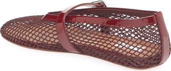 Fishnet Ballerina Flat