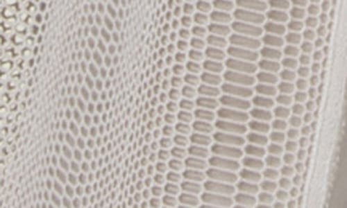 Akris Iman Open Front Mesh Duster In Greige