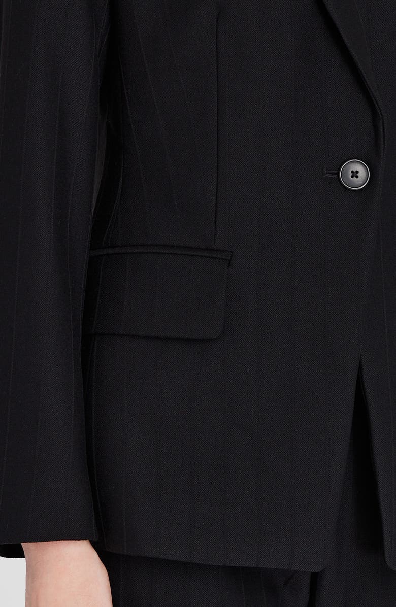 Club Monaco Stripe Jacquard Cutaway Blazer, Alternate, color, 