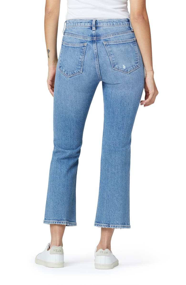 Joe's The Callie High Waist Crop Bootcut Organic Cotton Jeans, Alternate, color, 