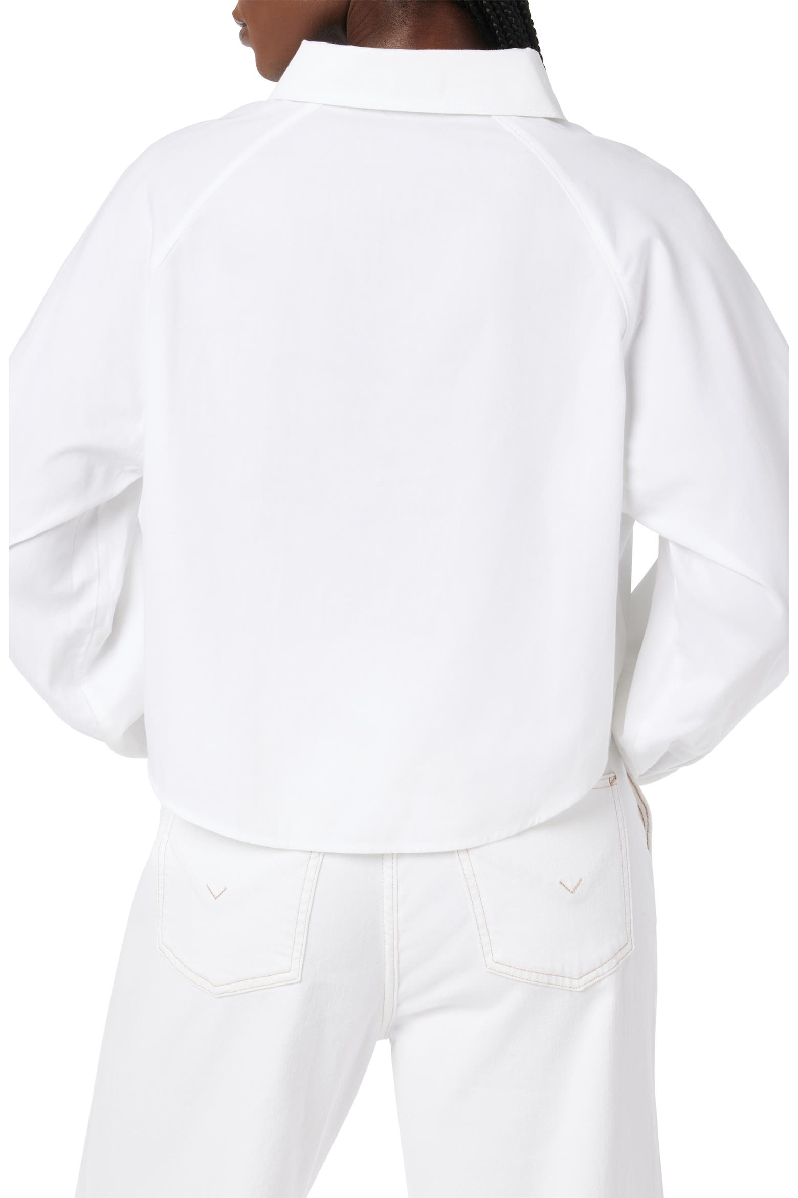 Raglan Balloon Sleeve Button-Down Top (Women) | Nordstromrack