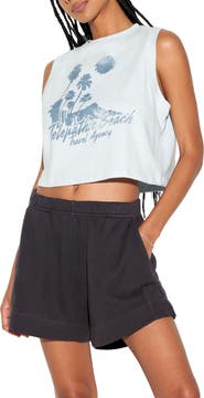 Spiritual Gangster Telepathic Crawford Crop Tank