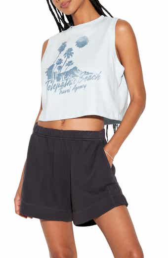 Spiritual Gangster Telepathic Crawford Crop Tank