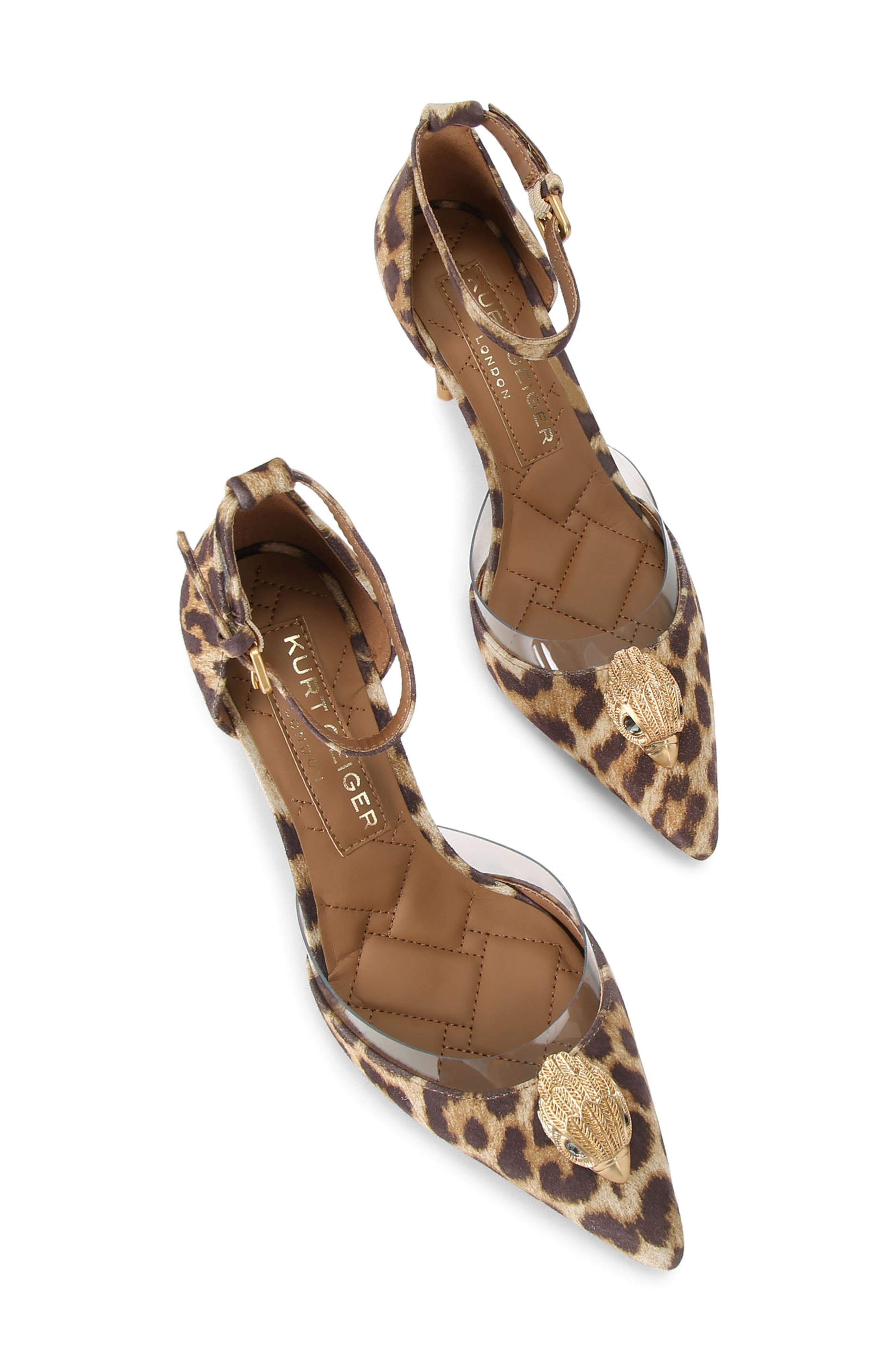 Kurt Geiger London Belgravia Eagle Ankle Strap Pointed Toe Pump, Alternate, color, 