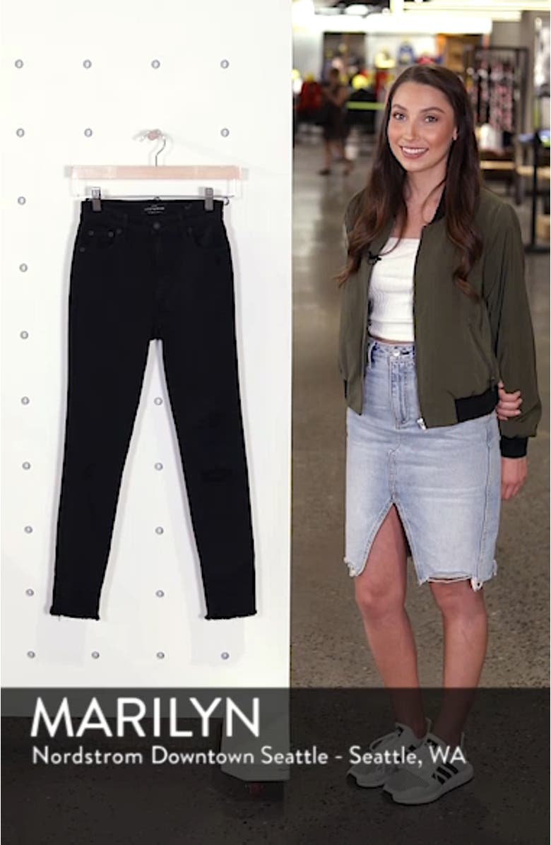 Bridgette High Waist Skinny Jeans, sales video thumbnail