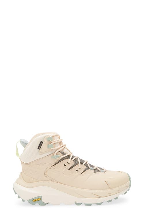 Hoka Kaha 2 Gtx Waterproof Hiking Boot In Oak/alabaster