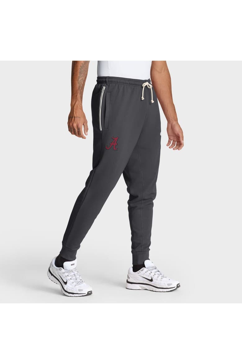 Men's Nike Anthracite Alabama Crimson Tide 2025 Sideline Performance Taper Pants, Main, color, Anthracite
