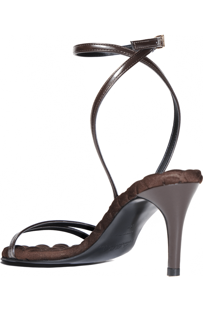 Aera Laura vegan brushed leather effect, Alternate, color, Chocolate