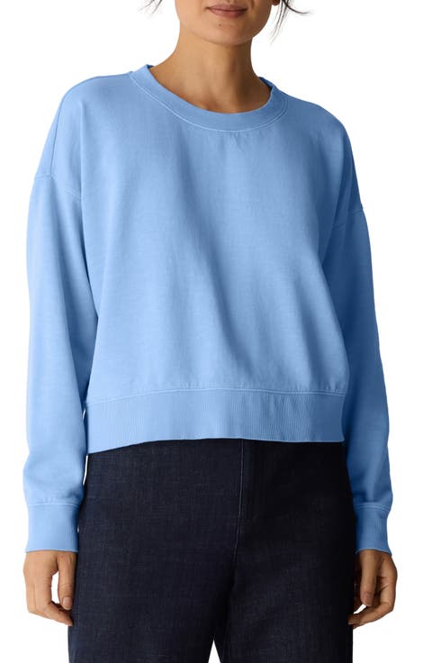 Organic Cotton Crop Sweatshirt
