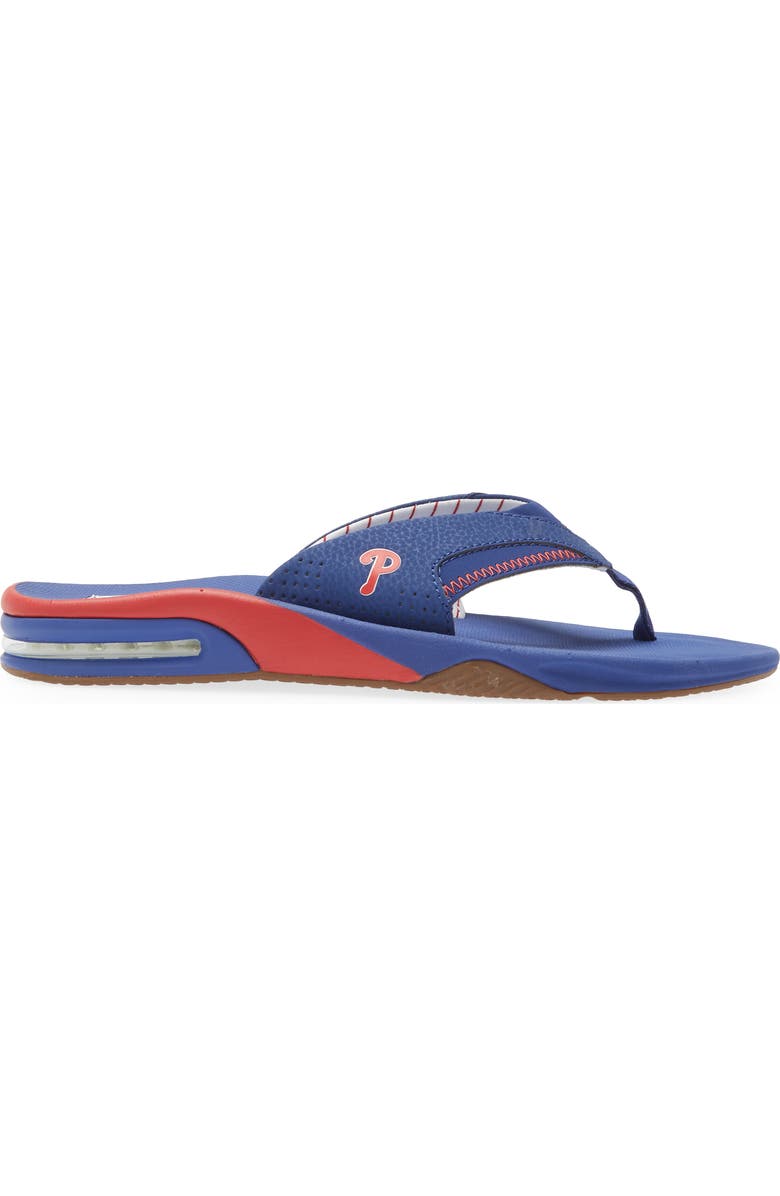 Reef Men's REEF Philadelphia Phillies Fanning Bottle Opener Sandals, Alternate, color,