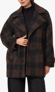 Habitual Oversized Plaid Coat