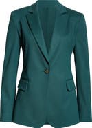 Emporio Armani Cotton Blend Couture One-Button Blazer
