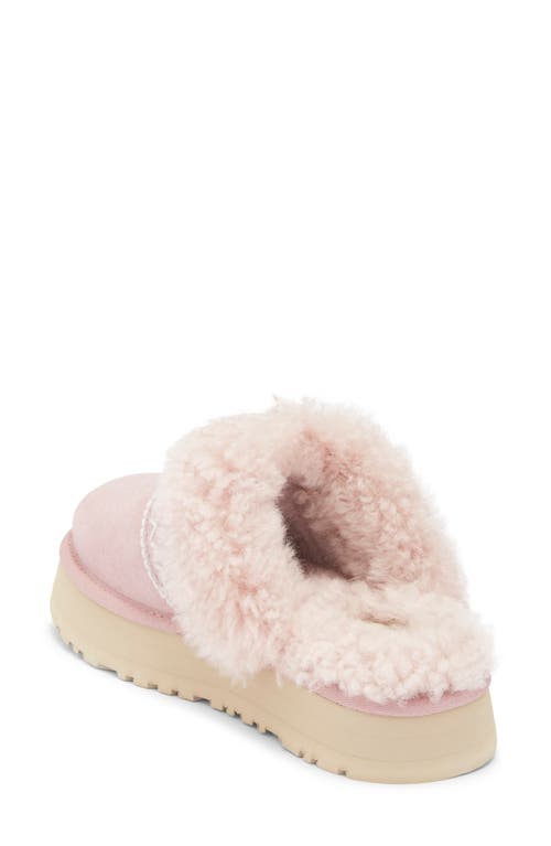 Ugg ® Disquette Genuine Shearling Lined Slipper In Gray
