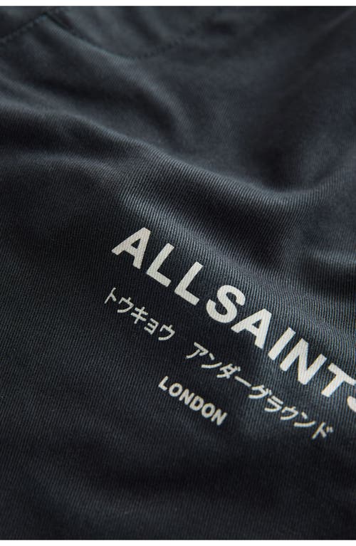 Smallsaints By Allsaints Kids' Pull-on Cotton Twill Shorts In Black