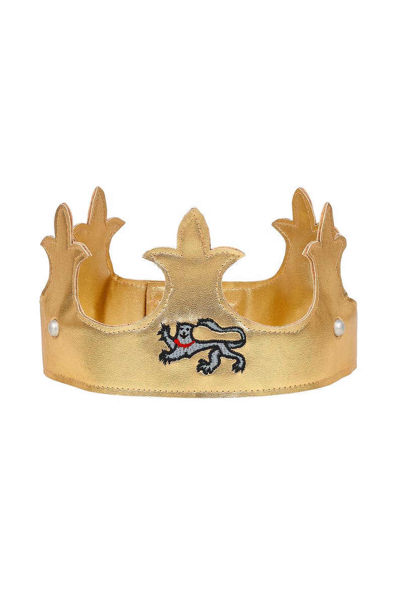 King  Arthur Crown - Costume Accessory for Kids, Main, color, Gold