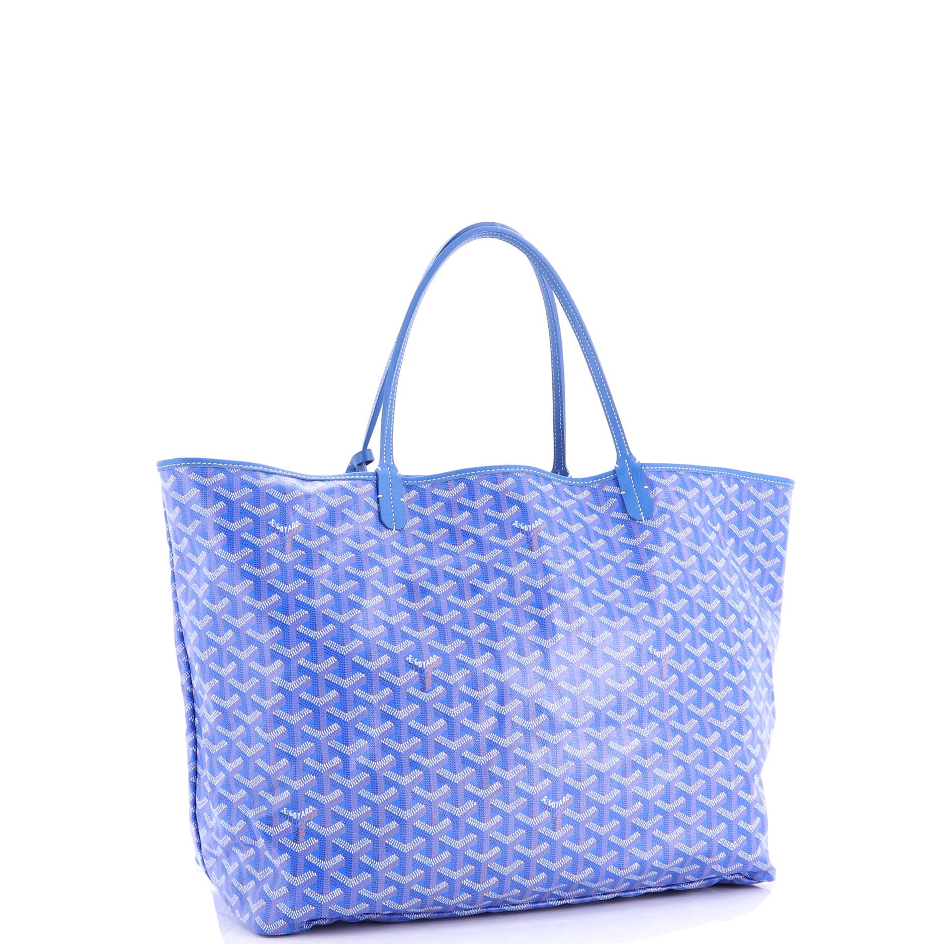 Pre-Owned Goyard Saint Louis Tote Coated Canvas GM, Alternate, color, 