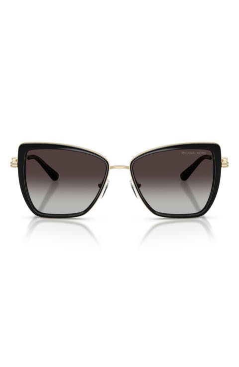 Sea Island 55mm Gradient Butterfly Sunglasses