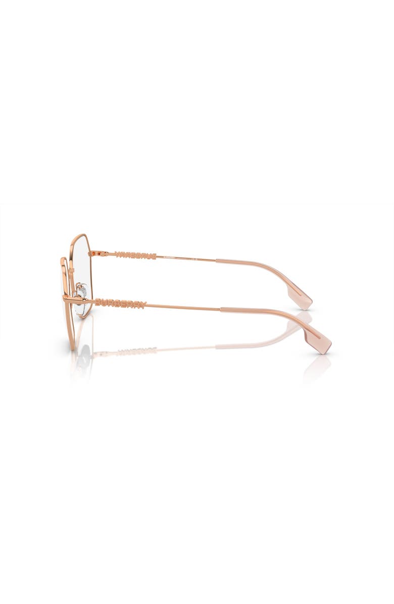 Burberry 54mm Irregular optical glasses, Alternate, color, Pink