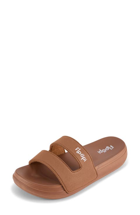 Double Band Slide Sandal (Women)