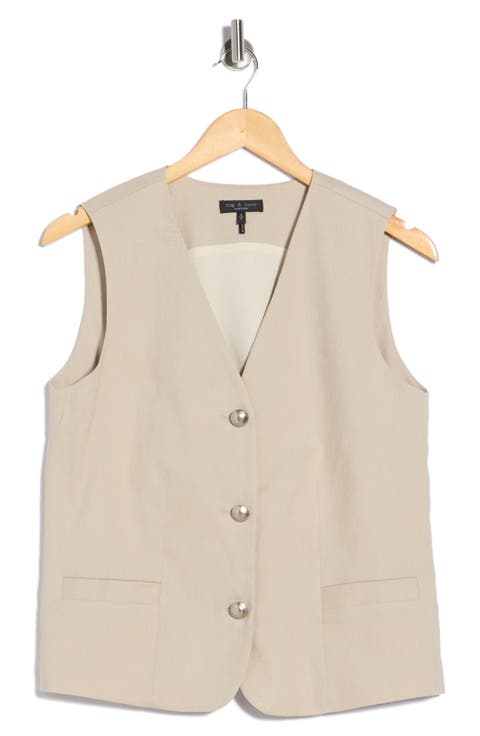 Belle Three Button Vest