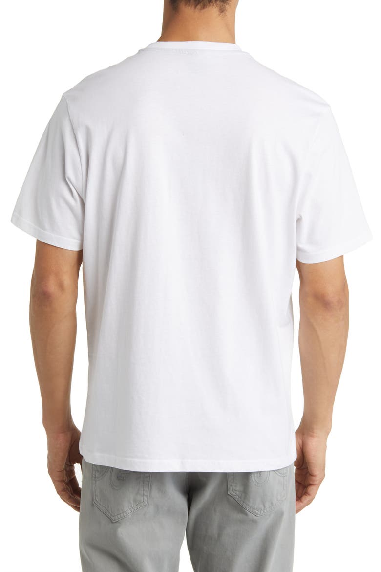 Logo Organic Cotton Graphic Tee, Alternate, color, WHITE
