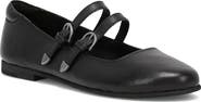 Frye Carson Mary Jane Flat