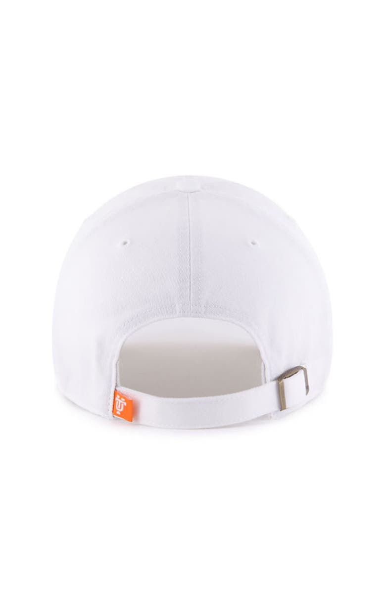 '47 Men's '47 White Tennessee Volunteers Vault Clean Up Adjustable Hat, Alternate, color,