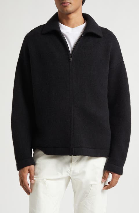 Hunter Cashmere Zip Cardigan