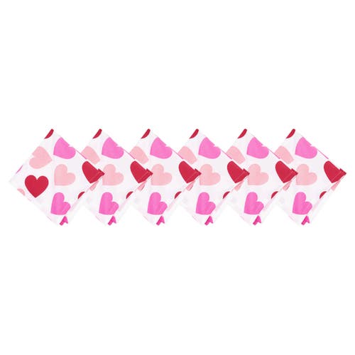 C & F Home C&f Home Love You More Napkin Set Of 6 In Multi