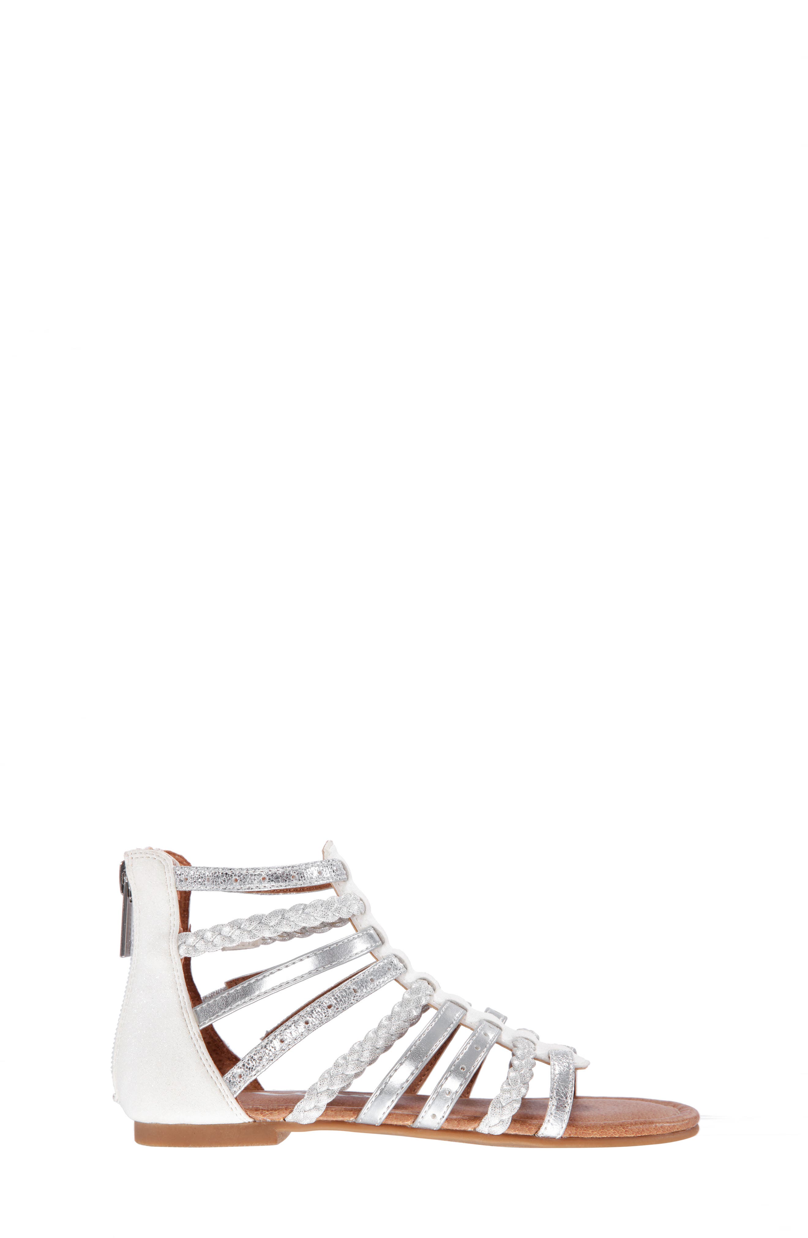 Nina Allice Metallic Sandal, Alternate, color, 