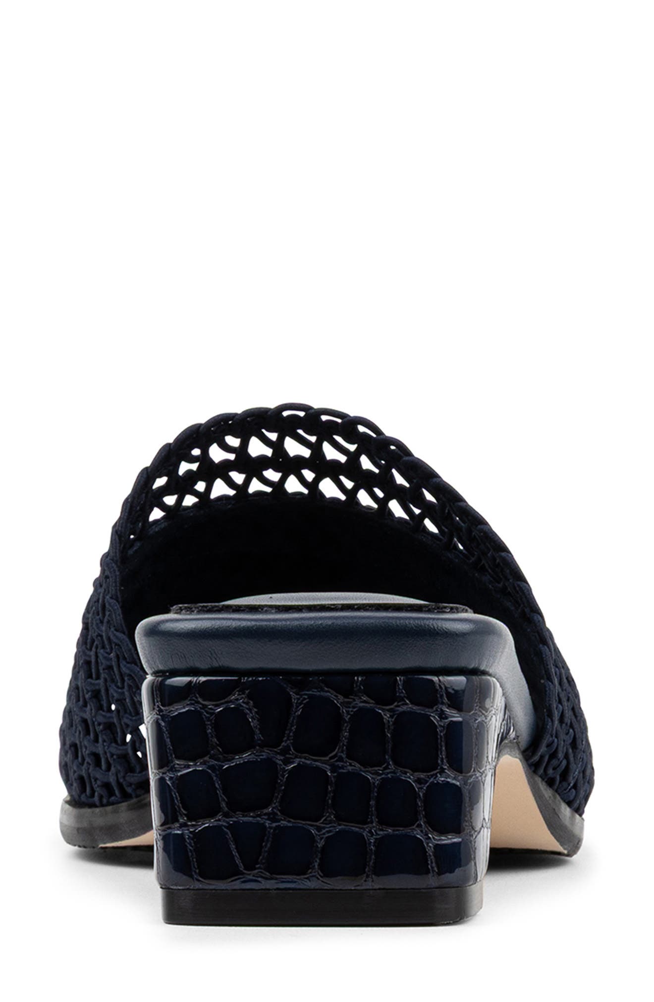 Clodie Slide Sandal, Alternate, color, NAVY