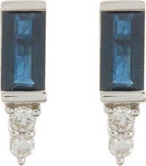 Bony Levy El Mar Sapphire & Diamond Stud Earrings