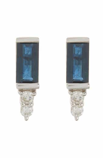 El Mar Sapphire & Diamond Stud Earrings (Nordstrom Exclusive)