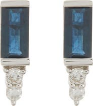 Bony Levy El Mar Sapphire & Diamond Stud Earrings