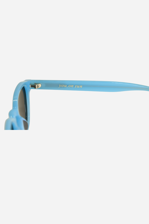 Indy Daytona Round Polarized Sunglasses In Blue