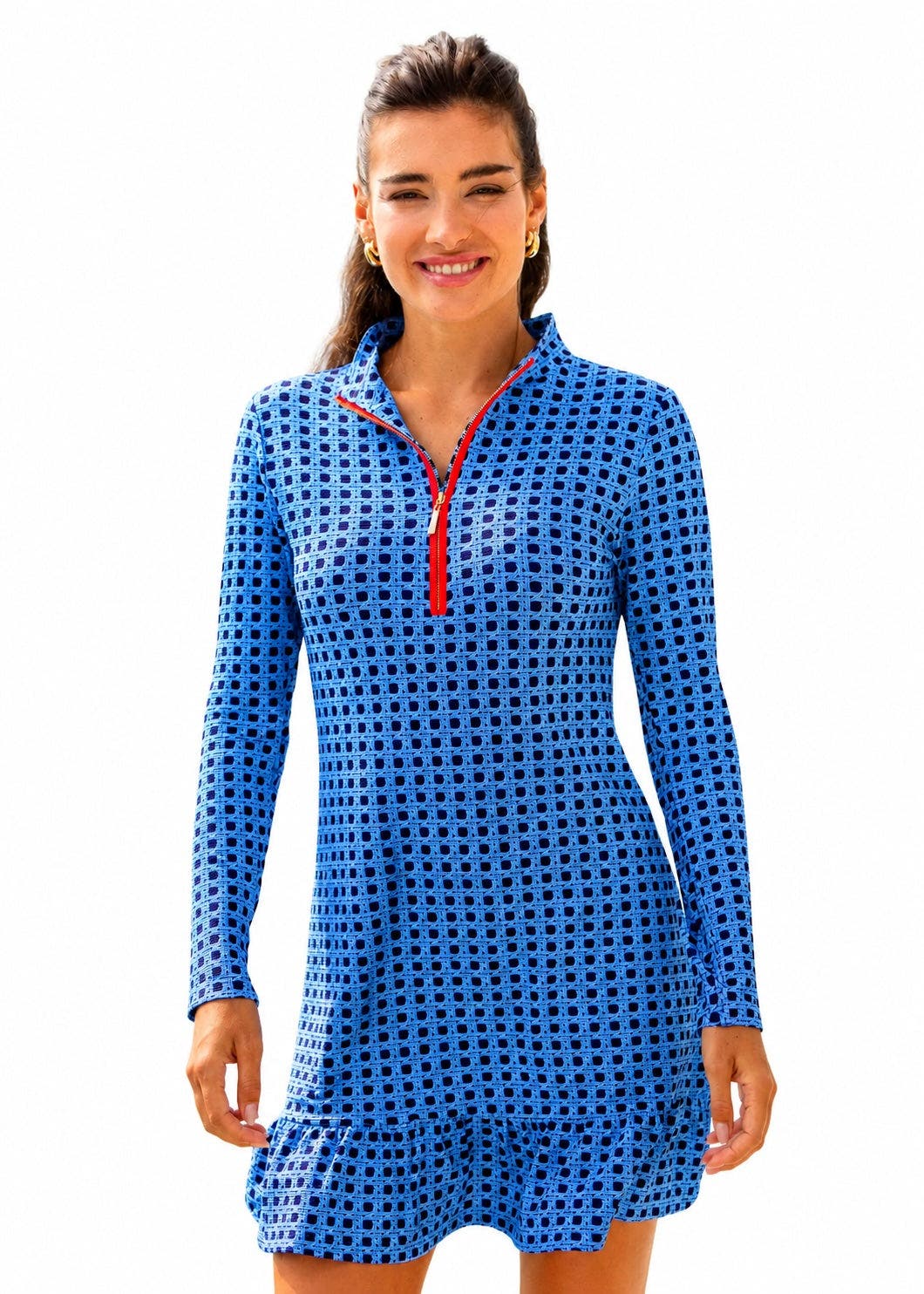Longsleeve Ruffle Sport Dress - image 2