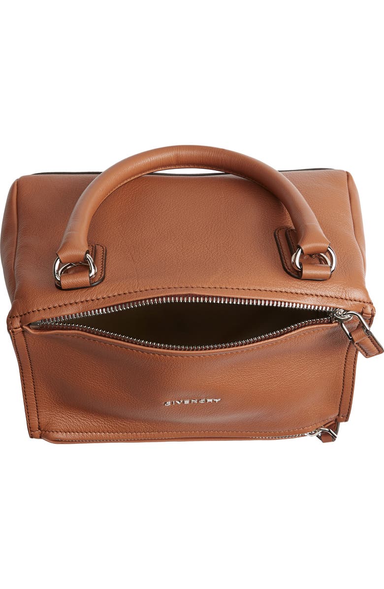 Givenchy Small Pandora Leather Satchel, Alternate, color,