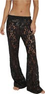 Beach Life by Gottex Saint Tropez Floral Lace Cover-Up Pants
