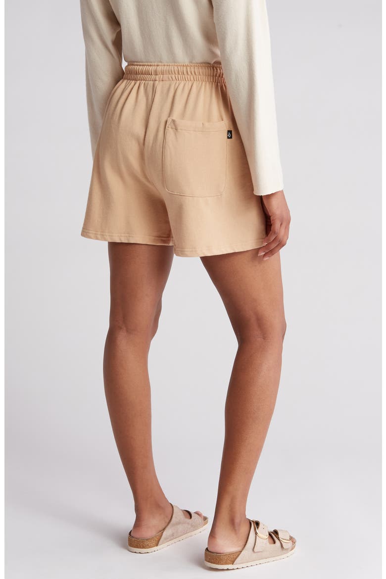 Truly Stoked Tie Dye Shorts, Alternate, color, HAZELNUT