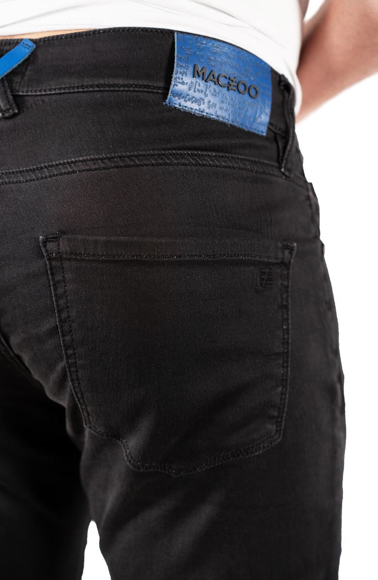 Maceoo Stretch Jeans, Alternate, color, Black
