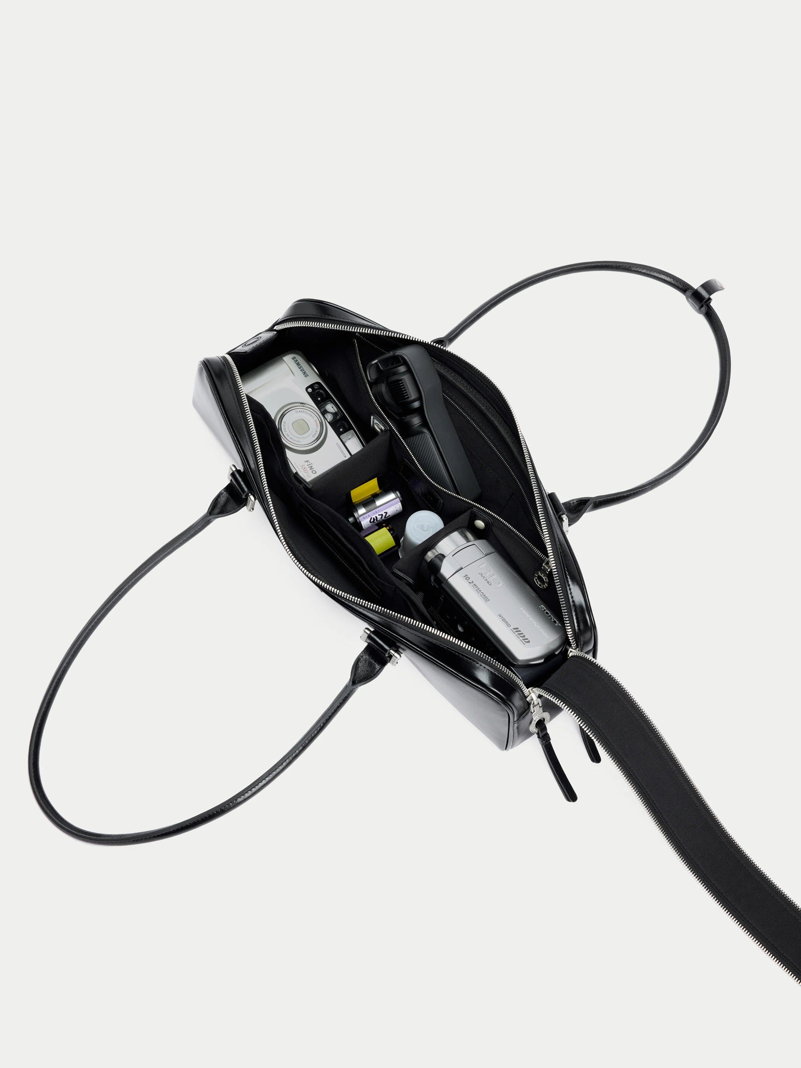 Aest Studios Capture Large Baguette Bag, Alternate, color, Black