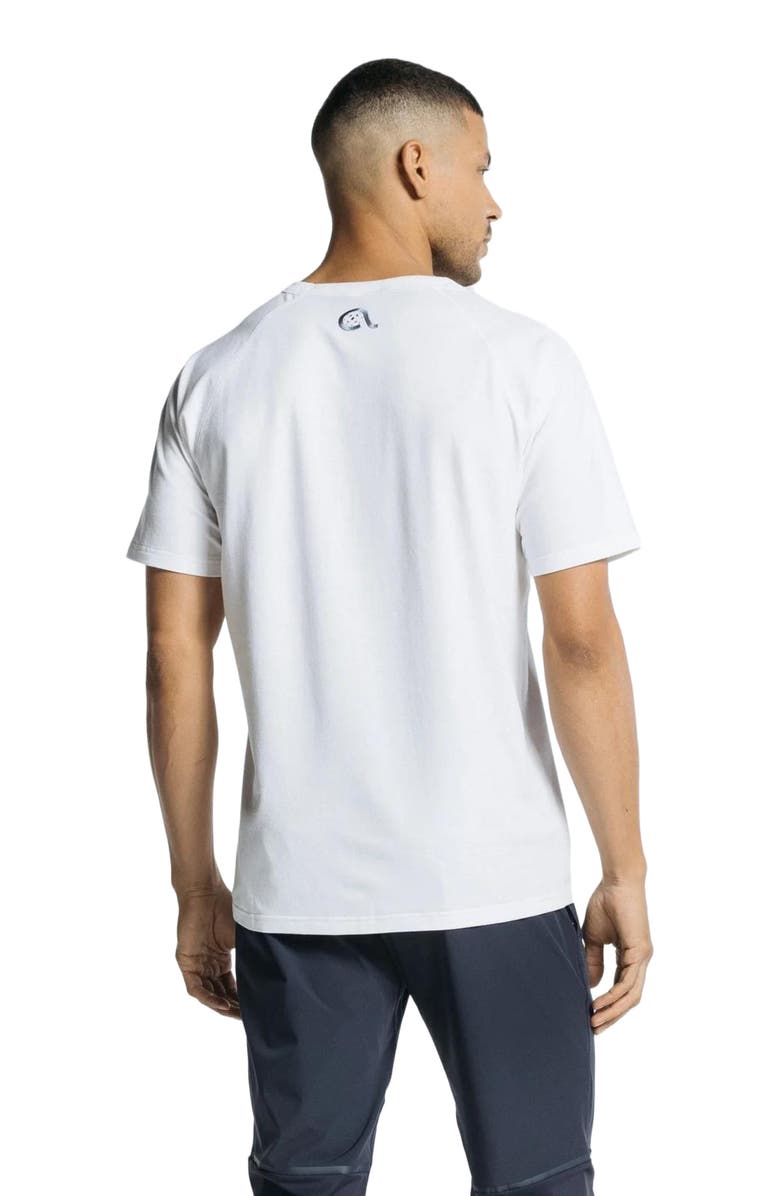AVI Pickleball Short Sleeve, Alternate, color, White Lotus