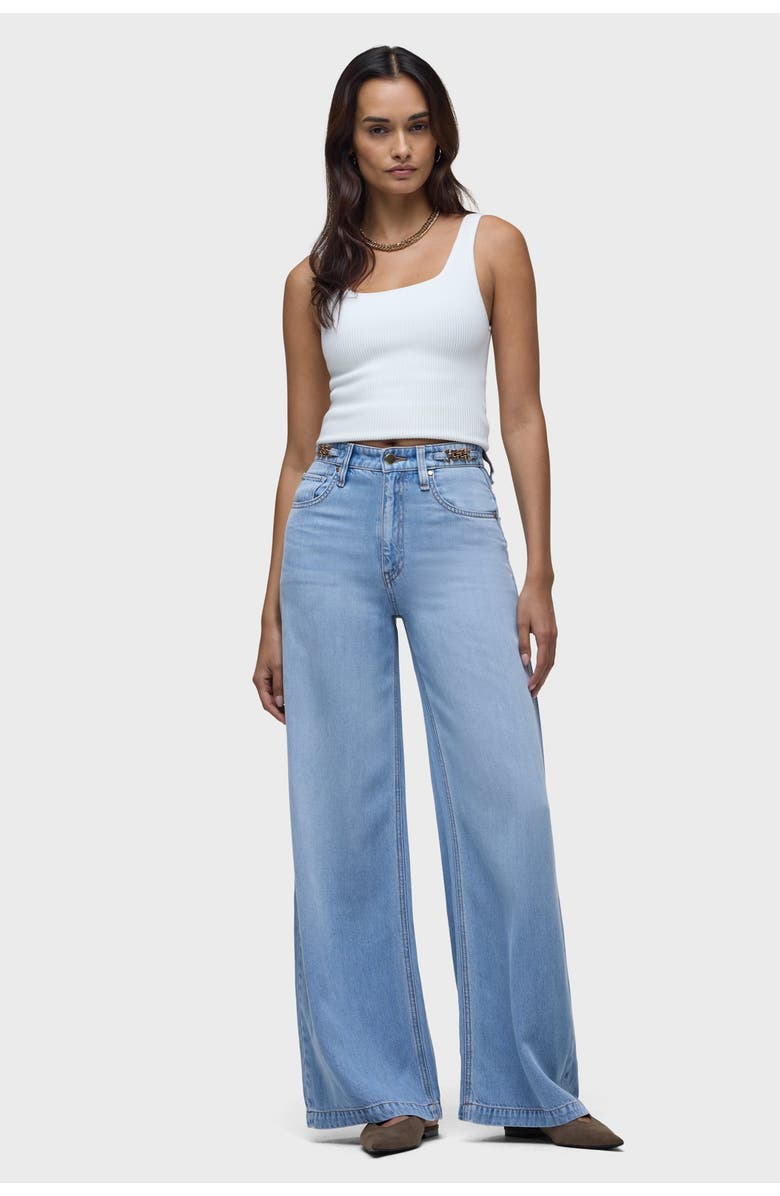 Hudson Jeans James Accent Hardware Wide Leg, Main, color, One Wish